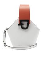 Matchesfashion.com Danse Lente - Johnny Mini Leather Bucket Bag - Womens - White Multi