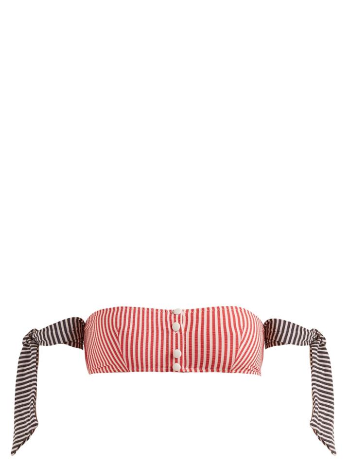 Solid & Striped The Mackenzie Bandeau Bikini Top