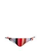 Matchesfashion.com Solid & Striped - The Jane Striped Bikini Briefs - Womens - Multi Stripe