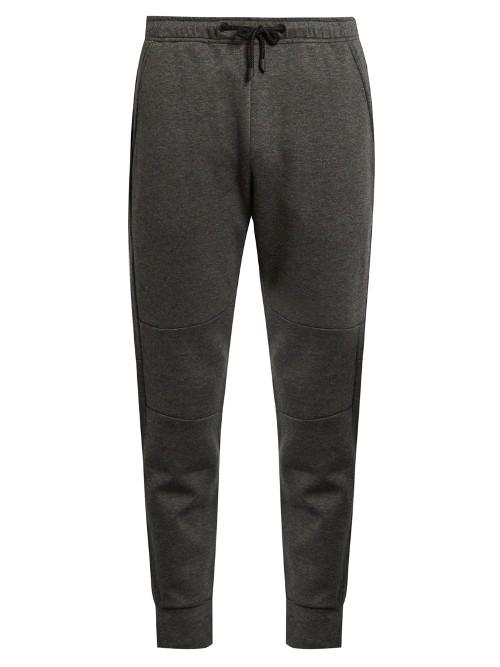 Fendi Bag Bugs-plaque Cotton-blend Track Pants