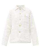 Matchesfashion.com Bode - Quilted Cotton Jacket - Womens - White