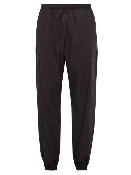 Matchesfashion.com A-cold-wall* - Logo Print Technical Trousers - Mens - Black
