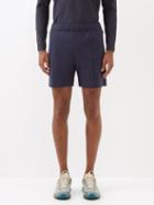 Jacques - Tennis Pleated Stretch-jersey Shorts - Mens - Navy