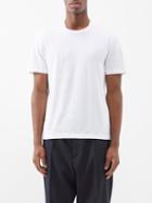 Brioni - Crew-neck Cotton-jersey T-shirt - Mens - White