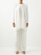 The Row - Pamul Tiered Cotton-blend Muslin Top - Womens - White