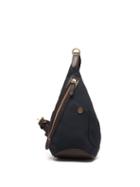 Mismo - Drop Canvas & Leather Cross-body Bag - Mens - Navy