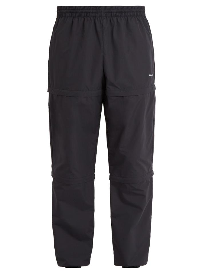 Balenciaga Elasticated-waist Detachable-panel Trousers