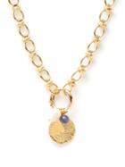 By Alona - Sky Sapphire, Pearl & 18kt Gold-plated Necklace - Womens - Gold Multi