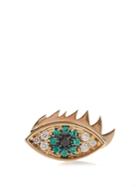 Delfina Delettrez Emerald, Diamond & Yellow-gold Earring