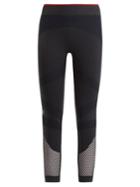 Adidas By Stella Mccartney Training Seamless Cropped Leggings