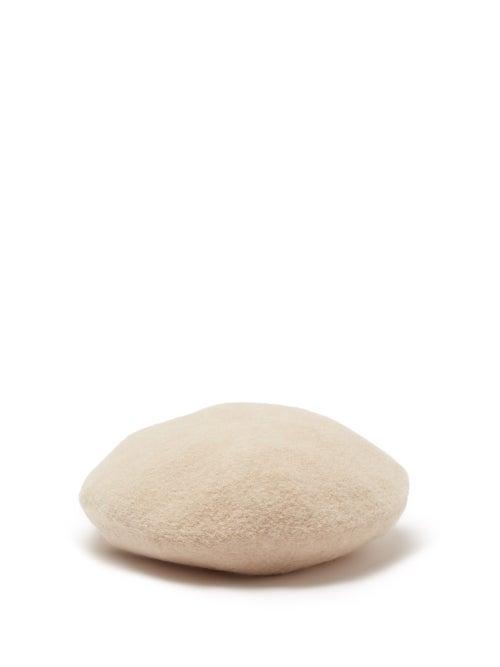 Lauren Manoogian - Felted Beret - Womens - Beige