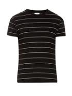 Saint Laurent Striped Cotton Jersey T-shirt