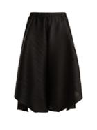 Pleats Please Issey Miyake High-rise Pleated Culottes
