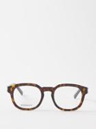 Givenchy - Round Tortoiseshell-acetate Glasses - Womens - Dark Brown