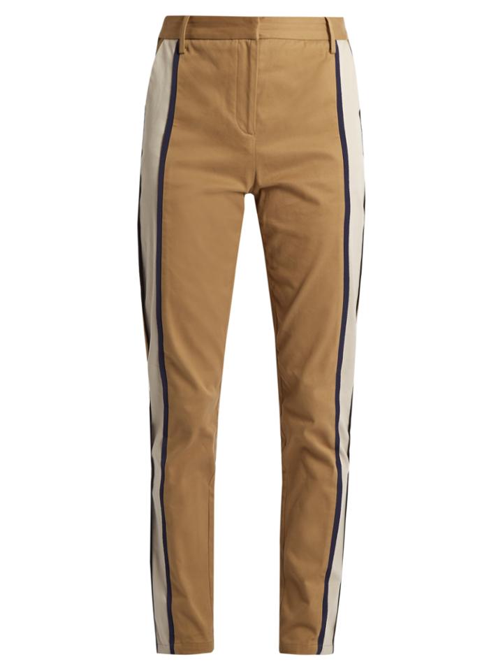 Palmer/harding Side-striped Slim-leg Trousers