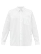 Matchesfashion.com Comme Des Garons Shirt - Cotton-poplin Shirt - Mens - White