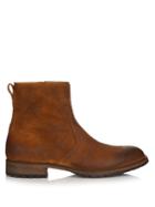 Belstaff Attwell Burnished-suede Boots