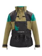 Matchesfashion.com The North Face - Apogee Belted Waterproof-shell Jacket - Mens - Black Green
