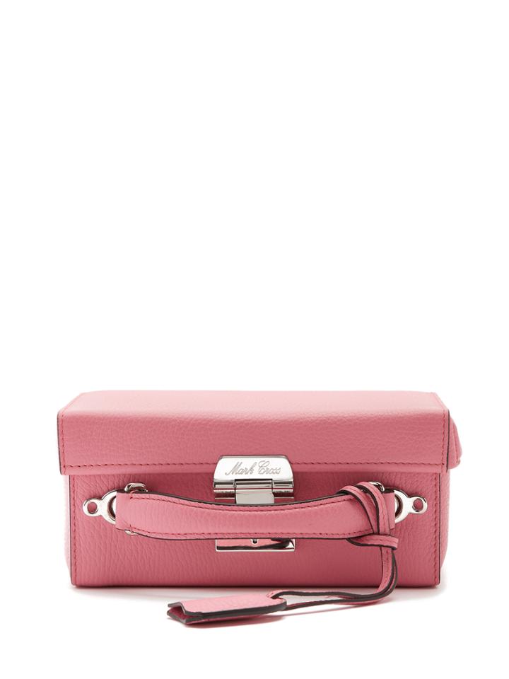 Mark Cross Grace Small Grained-lather Shoulder Bag