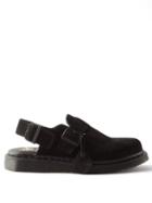 Dr. Martens - Jorge Buckled Slingback Loafers - Womens - Black