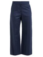 Matchesfashion.com Weekend Max Mara - Curve Trousers - Womens - Navy