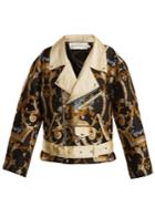 Marques'almeida Floral-brocade Biker Jacket