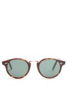 Cutler And Gross 1008 Oval-frame Sunglasses
