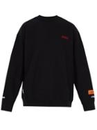 Matchesfashion.com Heron Preston -  Cotton Jersey Sweatshirt - Mens - Black