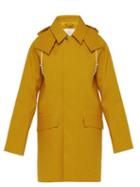Matchesfashion.com Mackintosh - Hooded Bonded Cotton Parka - Mens - Yellow