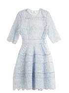Zimmermann Adorn Broderie-anglaise Organza Mini Dress