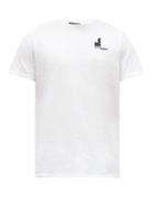 Matchesfashion.com Isabel Marant - Zafferh Logo-print Cotton-jersey T-shirt - Mens - White