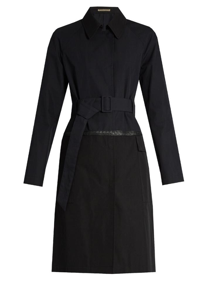 Bottega Veneta Showerproof Cotton-blend Trench Coat