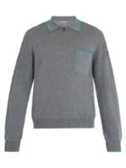 Lanvin Half-zip Wool Sweater