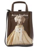 Matchesfashion.com Acne Studios - X William Wegman Baker Small Dog Print Tote Bag - Womens - Brown Multi