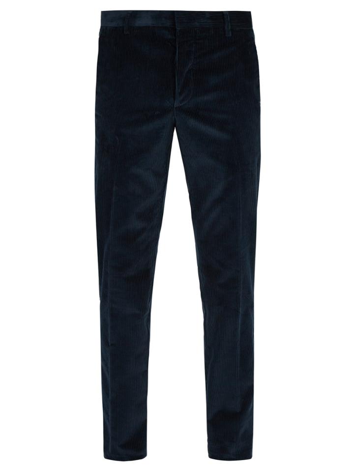 Prada Straight-leg Corduroy Trousers