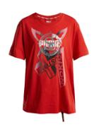 Matchesfashion.com Noki - Logo Print Cotton Jersey T Shirt - Womens - Red