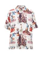 Matchesfashion.com Endless Joy - Butoh Aloha Printed Short Sleeve Shirt - Mens - White Multi