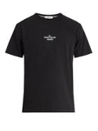 Stone Island Central Logo-print Cotton T-shirt