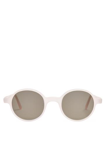 L.g.r Sunglassses Reunion Round-frame Acetate Sunglasses