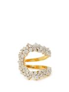 Matchesfashion.com Ana Khouri - Mirian 18kt Gold & Diamond Ring - Womens - Gold