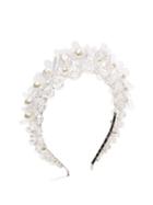 Matchesfashion.com Simone Rocha - Faux Pearl Embellished Hair Band - Womens - Clear