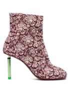 Matchesfashion.com Vetements - Geisha Split Toe Lighter Heel Ankle Boots - Womens - Purple