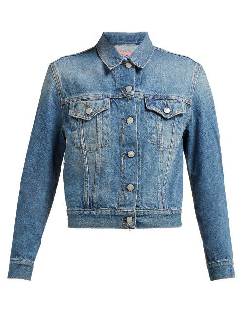 Matchesfashion.com Acne Studios - Trash 1999 Denim Jacket - Womens - Denim