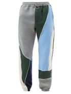 Ahluwalia - Marcel Patchwork Recycled-jersey Track Pants - Mens - Beige