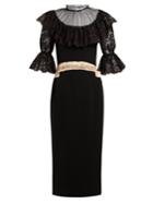 Dolce & Gabbana Fashion Sinner-embroidered Midi Dress