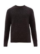 Matchesfashion.com Acne Studios - Nosti Crew Neck Sweater - Mens - Dark Grey