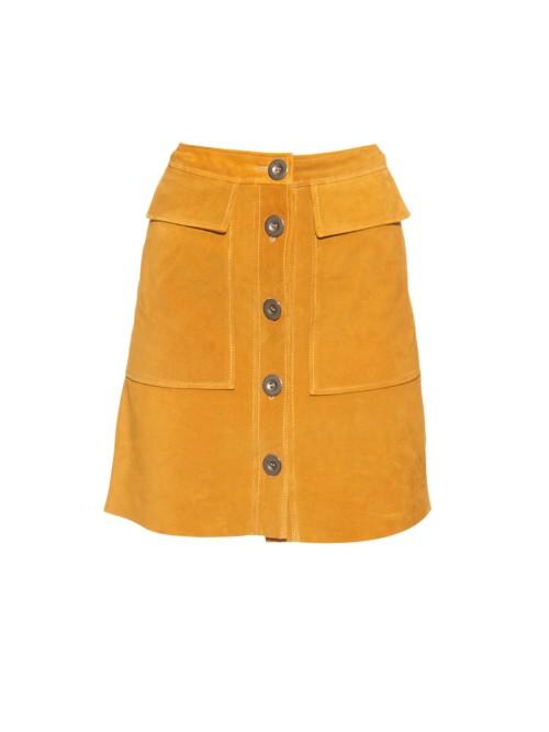 Mih Jeans Damas Suede Skirt