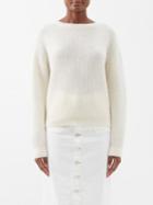 A.p.c. - Christy Alpaca-blend Sweater - Womens - White