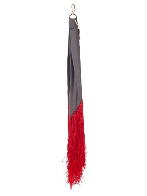 Hillier Bartley Silk And Tasselled Bag Charm