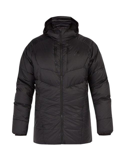 Matchesfashion.com Blackyak - Taurus Hooded Down Filled Ripstop Jacket - Mens - Black